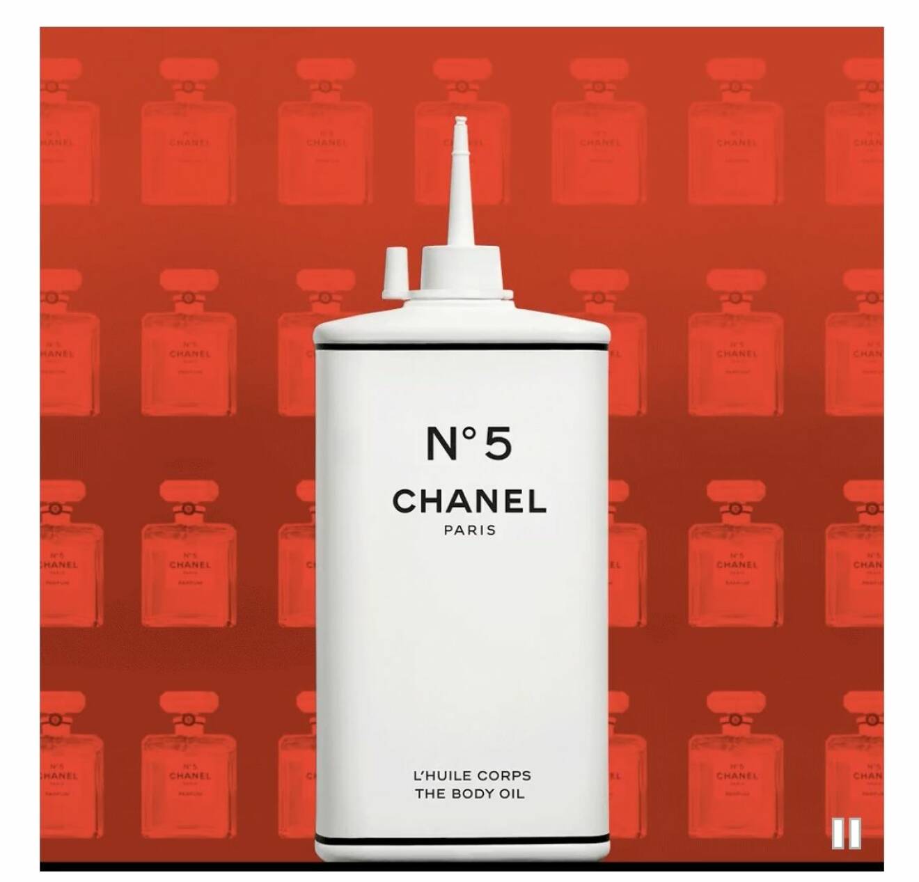 chanel factory five the body oil