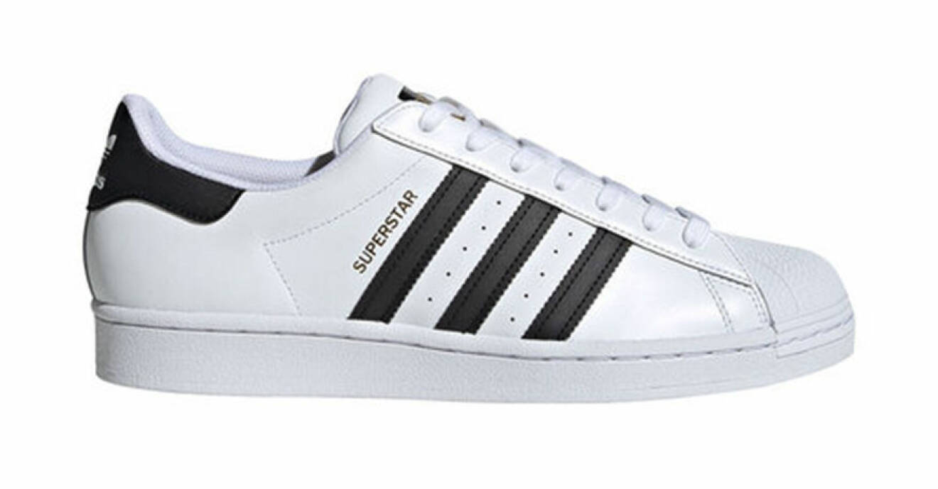 vita sneakers adidas originals superstar i stil med Luis Enrique i EM