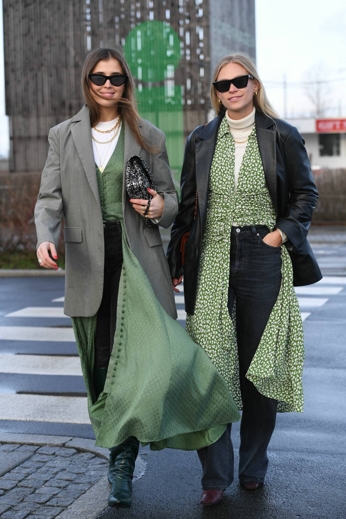 streetstyle men gröna plagg från Copenhagen Fashion Week