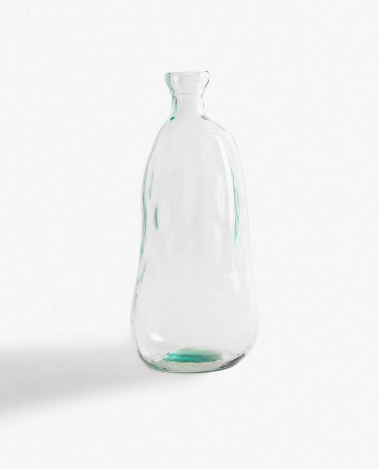 flaska som vas – av återvunnet glas