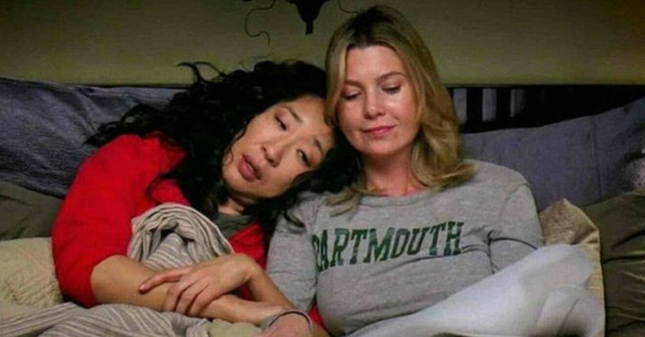 Meredith och Cristina från Grey's