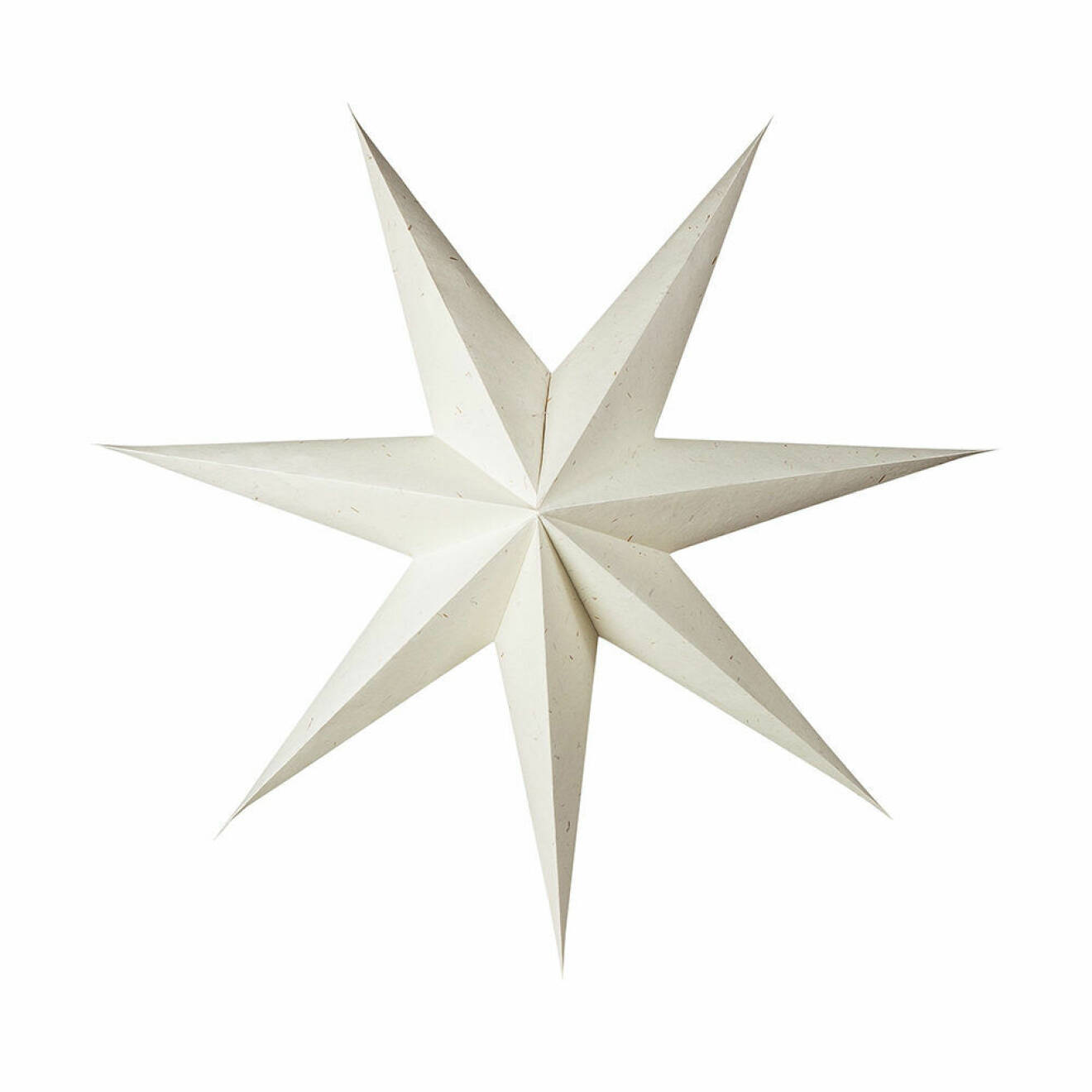 Klassisk vit adventsstjärna från Granit