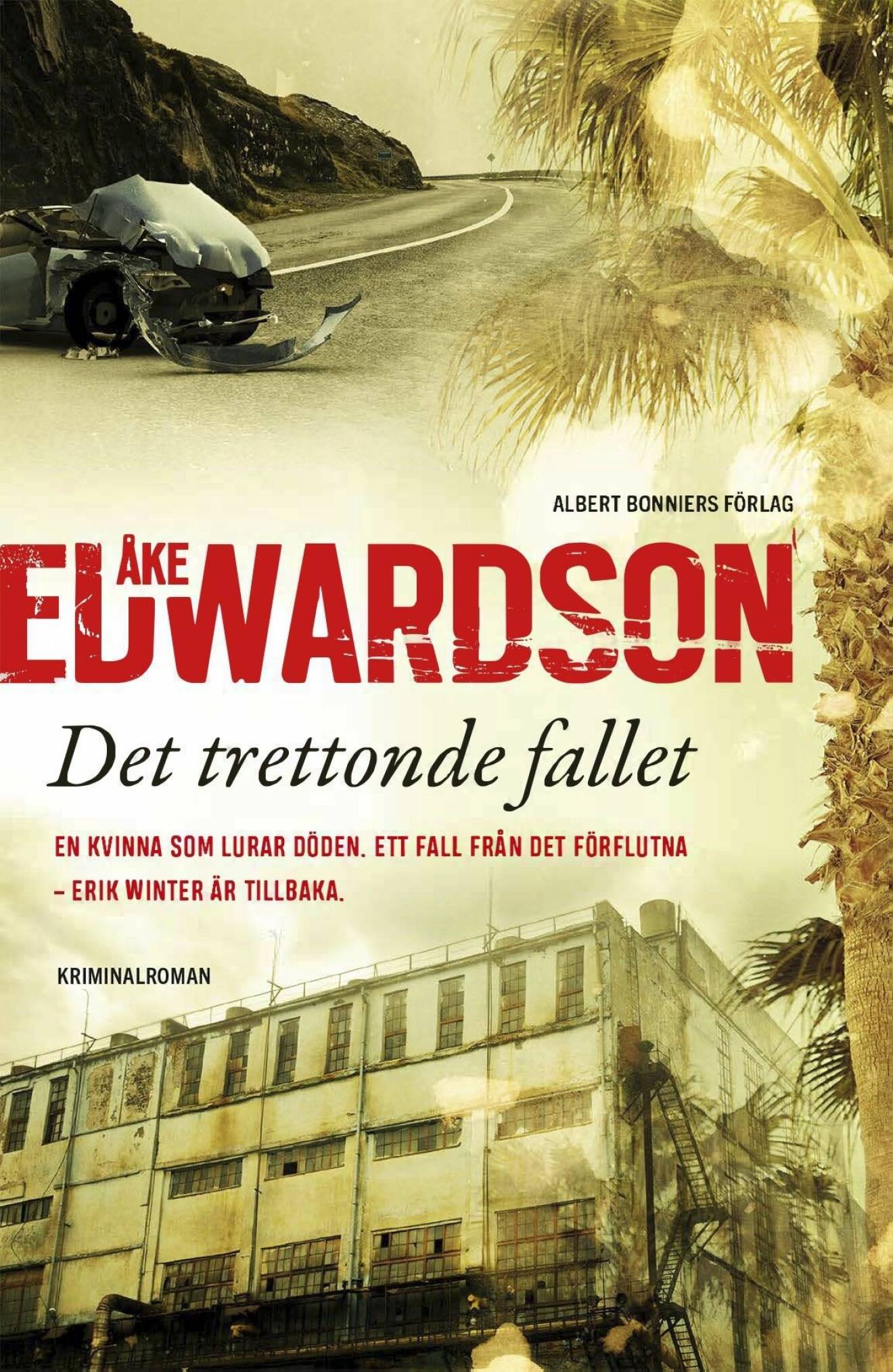 Det trettonde fallet av Åke Edwardson, bokomslag