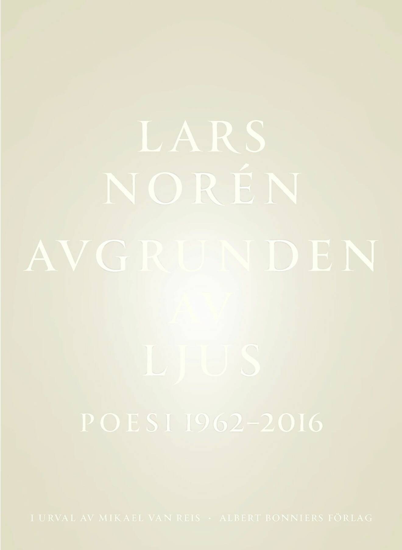 Avgrunden av ljus av Lars Norén, bokomslag