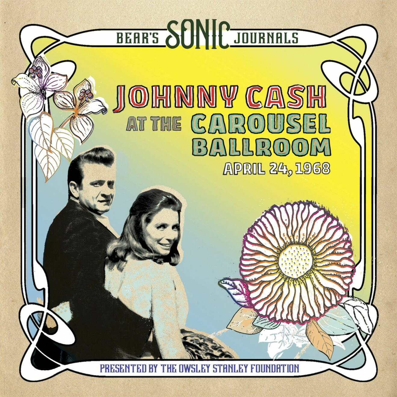 Skivomslag At The Carousel Ballroom April 24, 1968, Johnny Cash