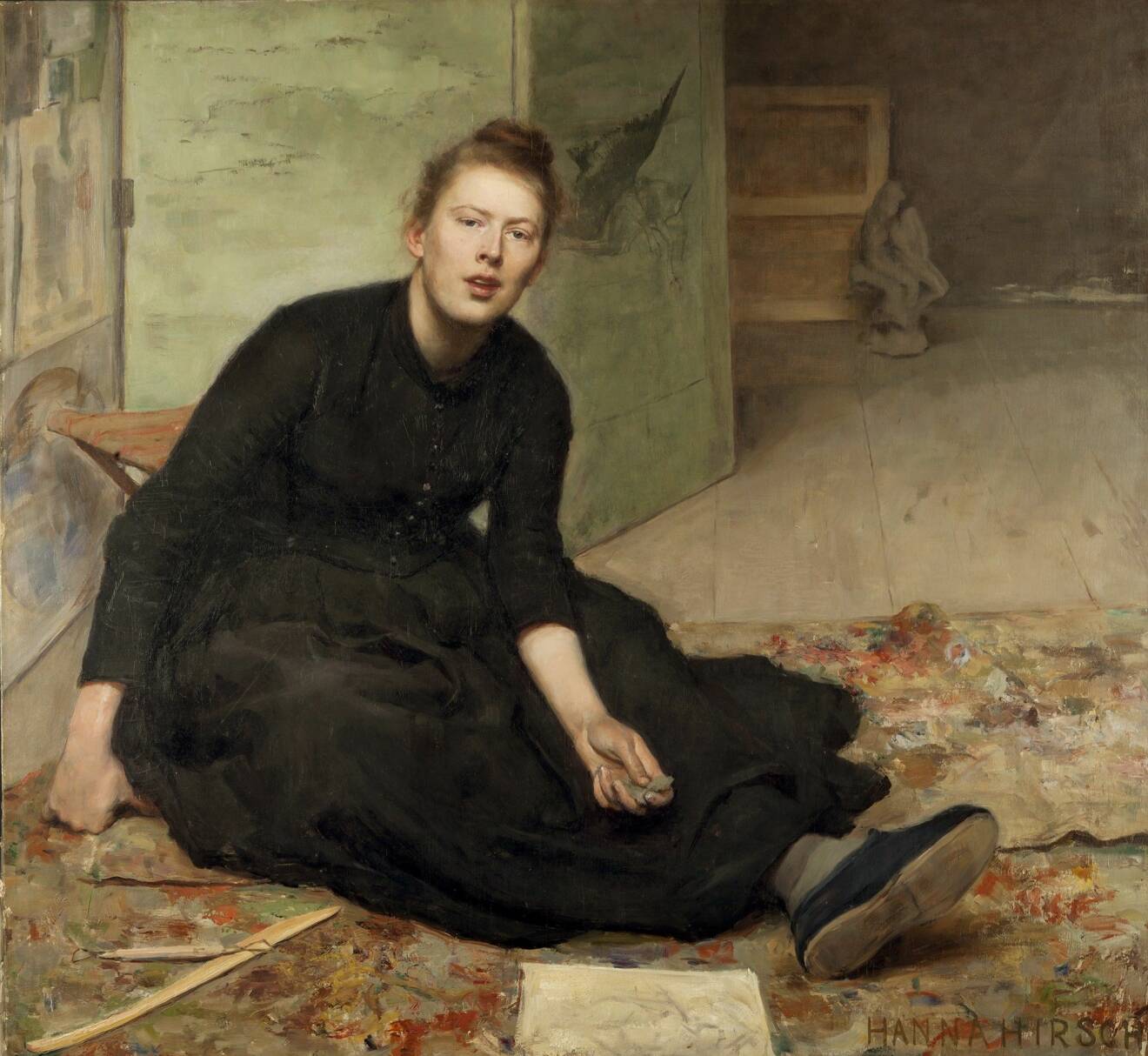 Hanna Hirsch-Pauli, Konstnaren Venny Soldan-Brofeldt, 1886.