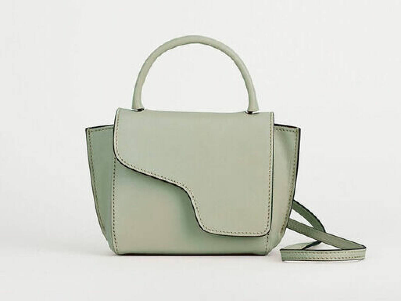 Mintgrön väska i mindre modell. Skinnväska från Atp Atelier.