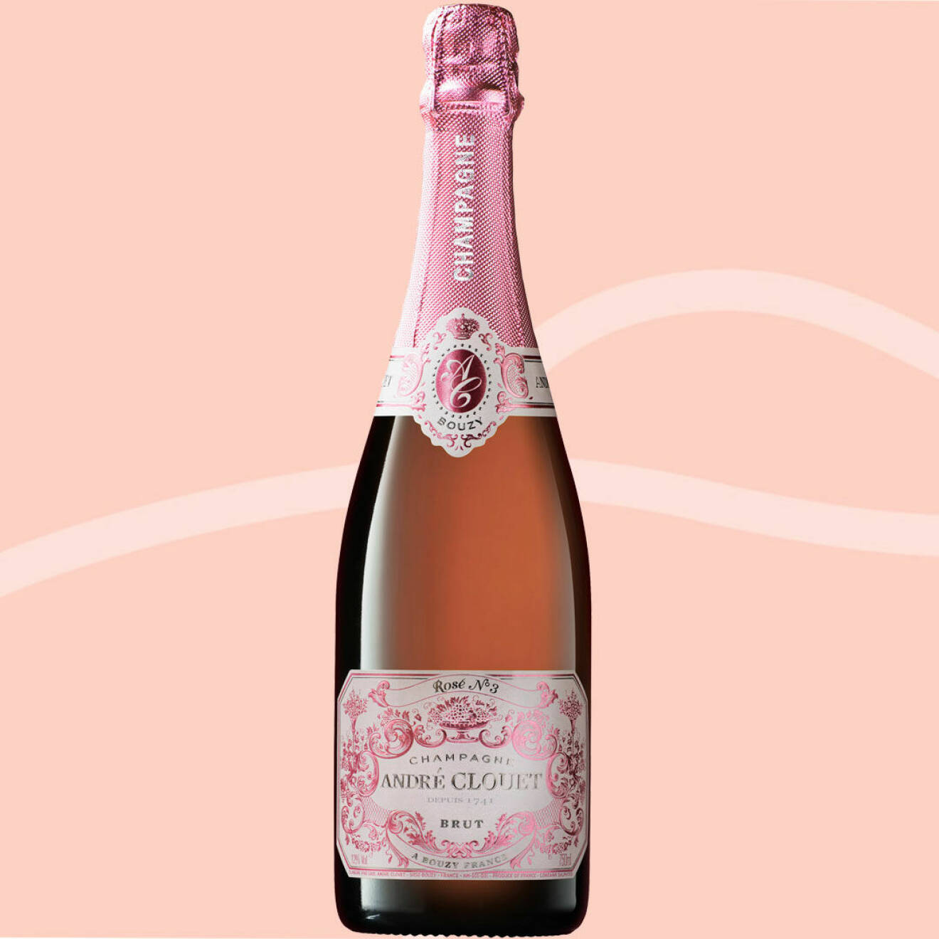 Champagnen André Clouet Brut Rosé