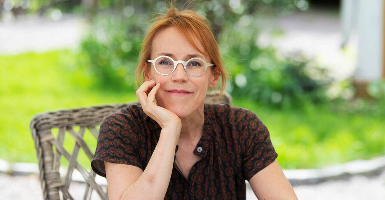 Deckarförfattaren Åsa Larsson.
