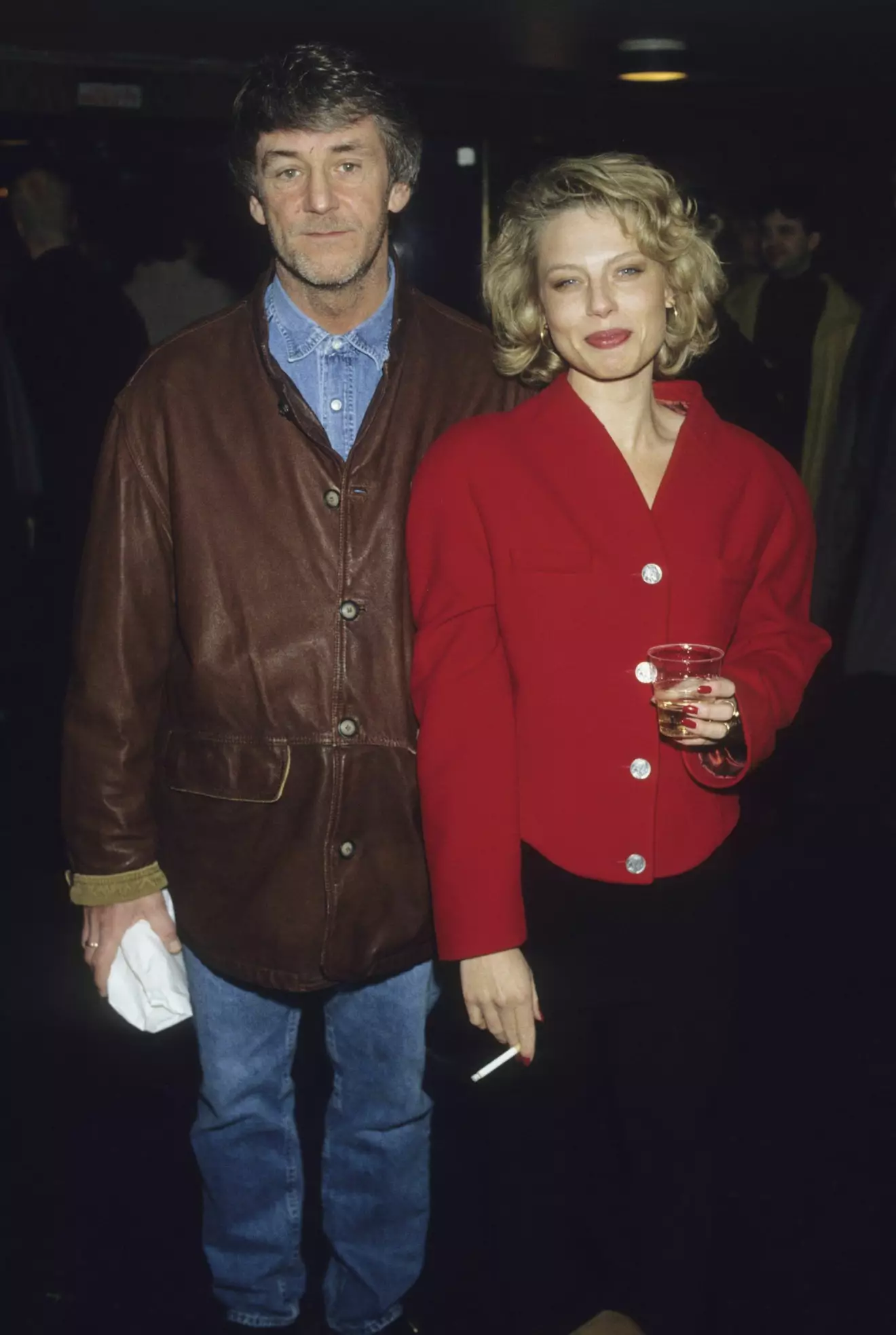 Colin Nutley och Helena Bergström 1992.
