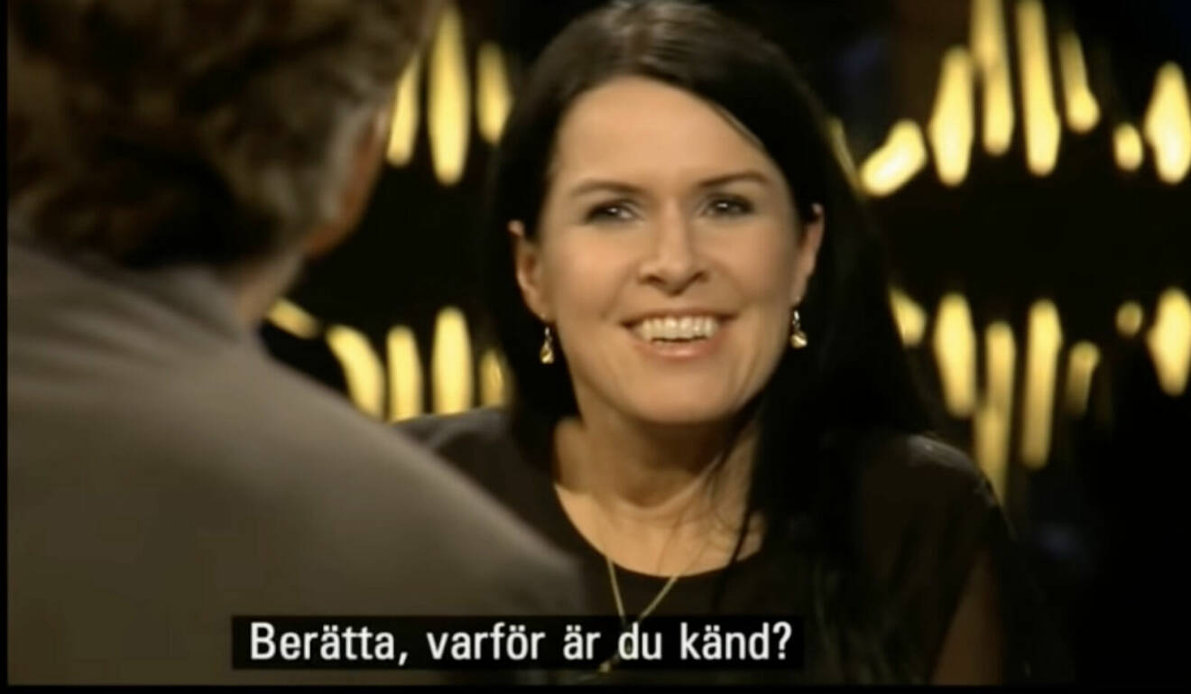 Åsa Waldau hos Skavlan.