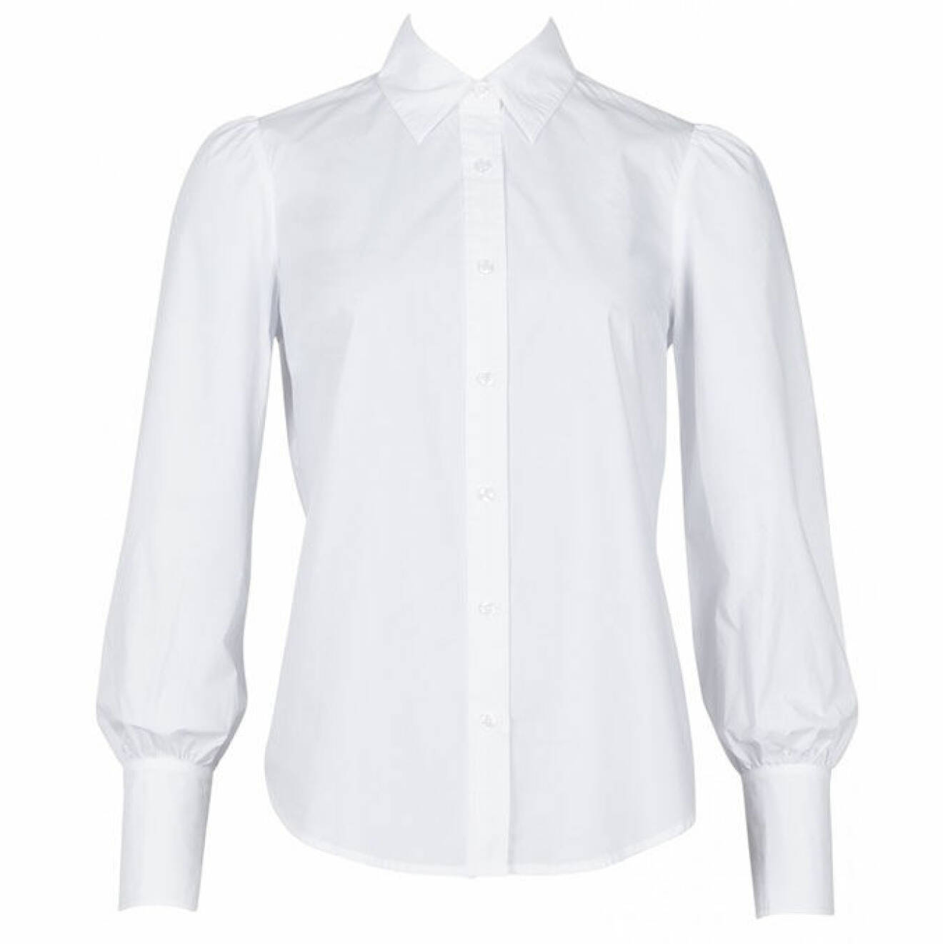 vit skjorta för dam på höstrean 2021