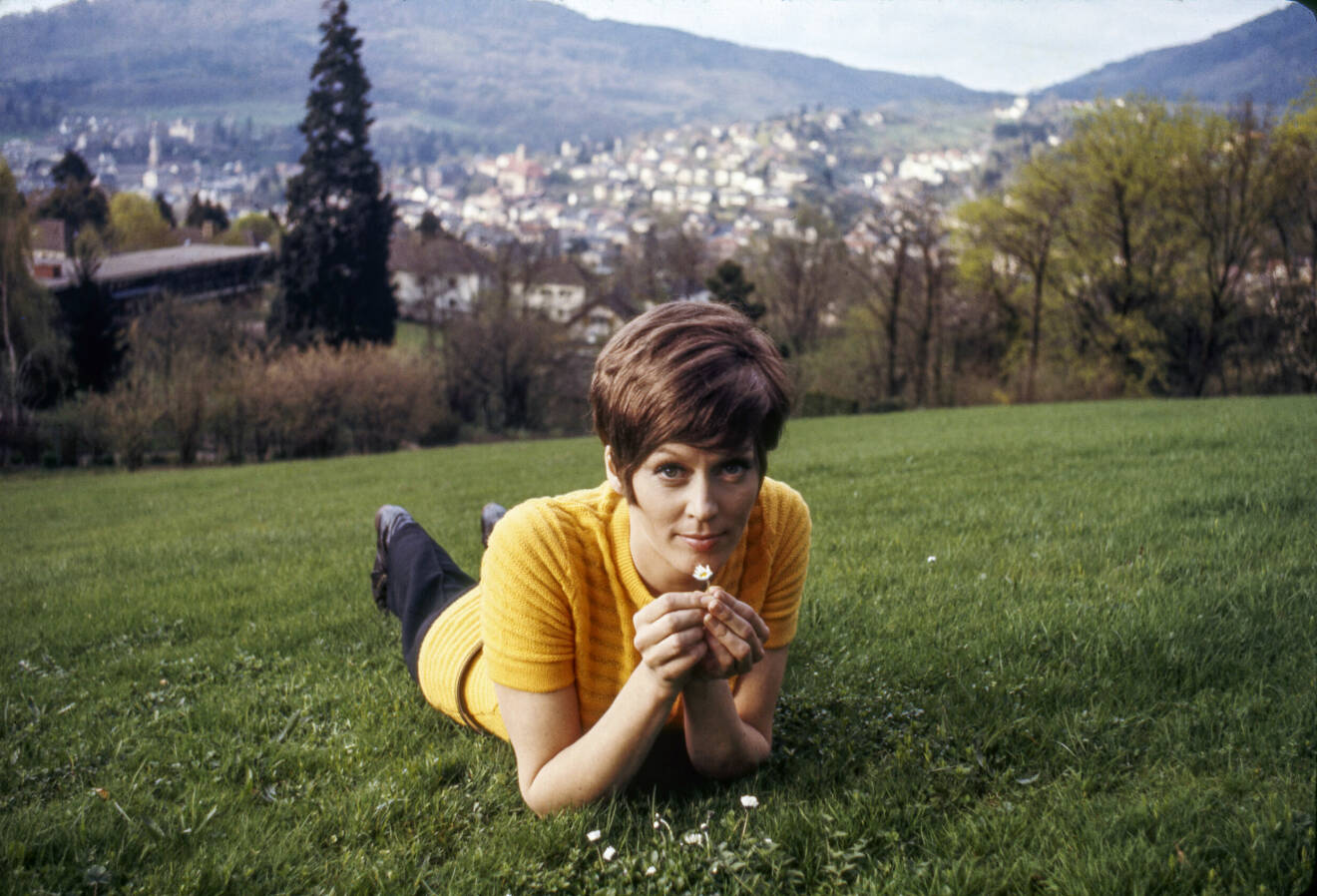 Lill Lindfors i Baden-Baden 1970.