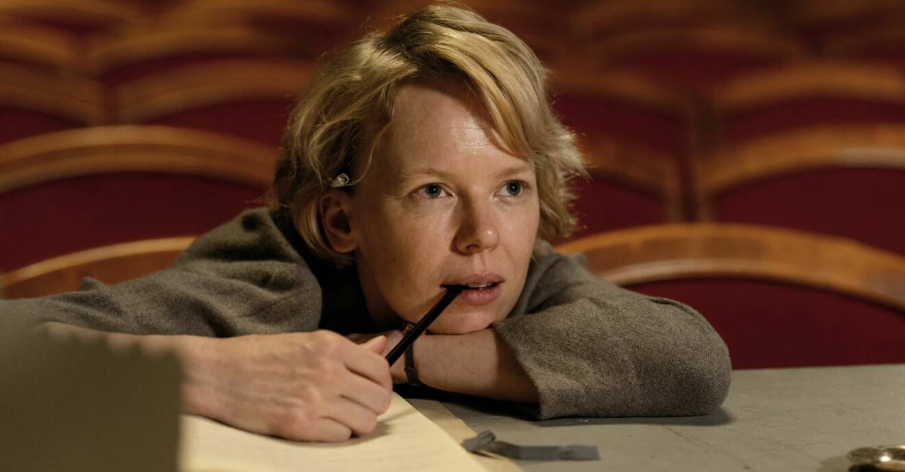 Alma Pöysti som Tove Jansson i filmen Tove.