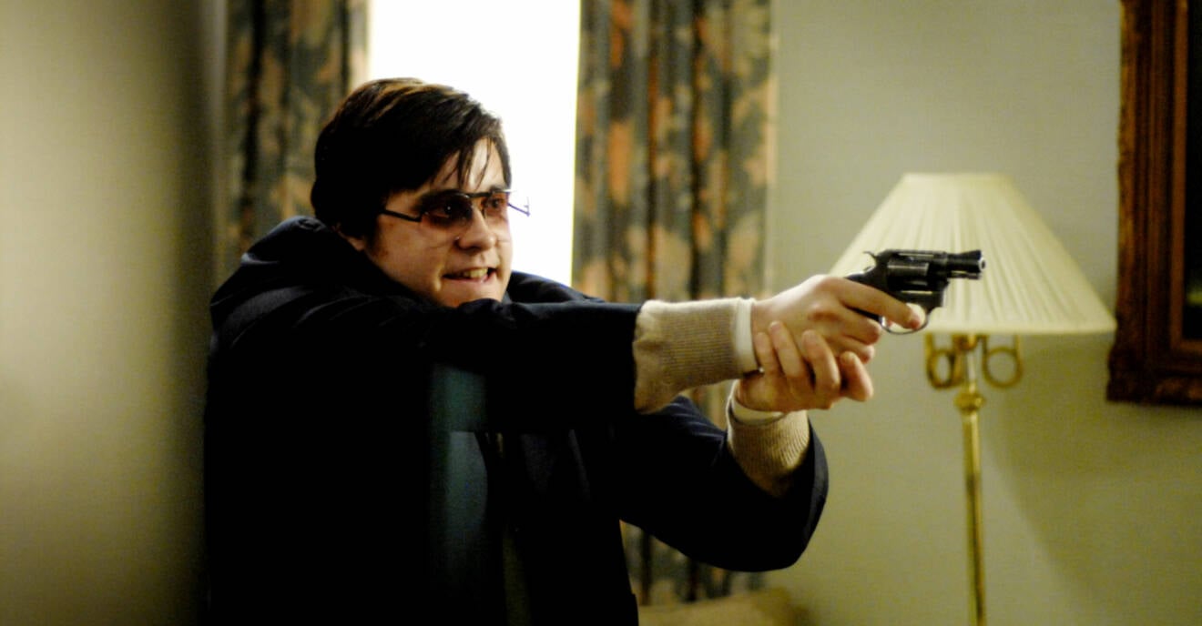 Jared Leto i rollen som John Lennons mördare Mark Chapman i filmen Chapter 27 – Mordet på John Lennon.