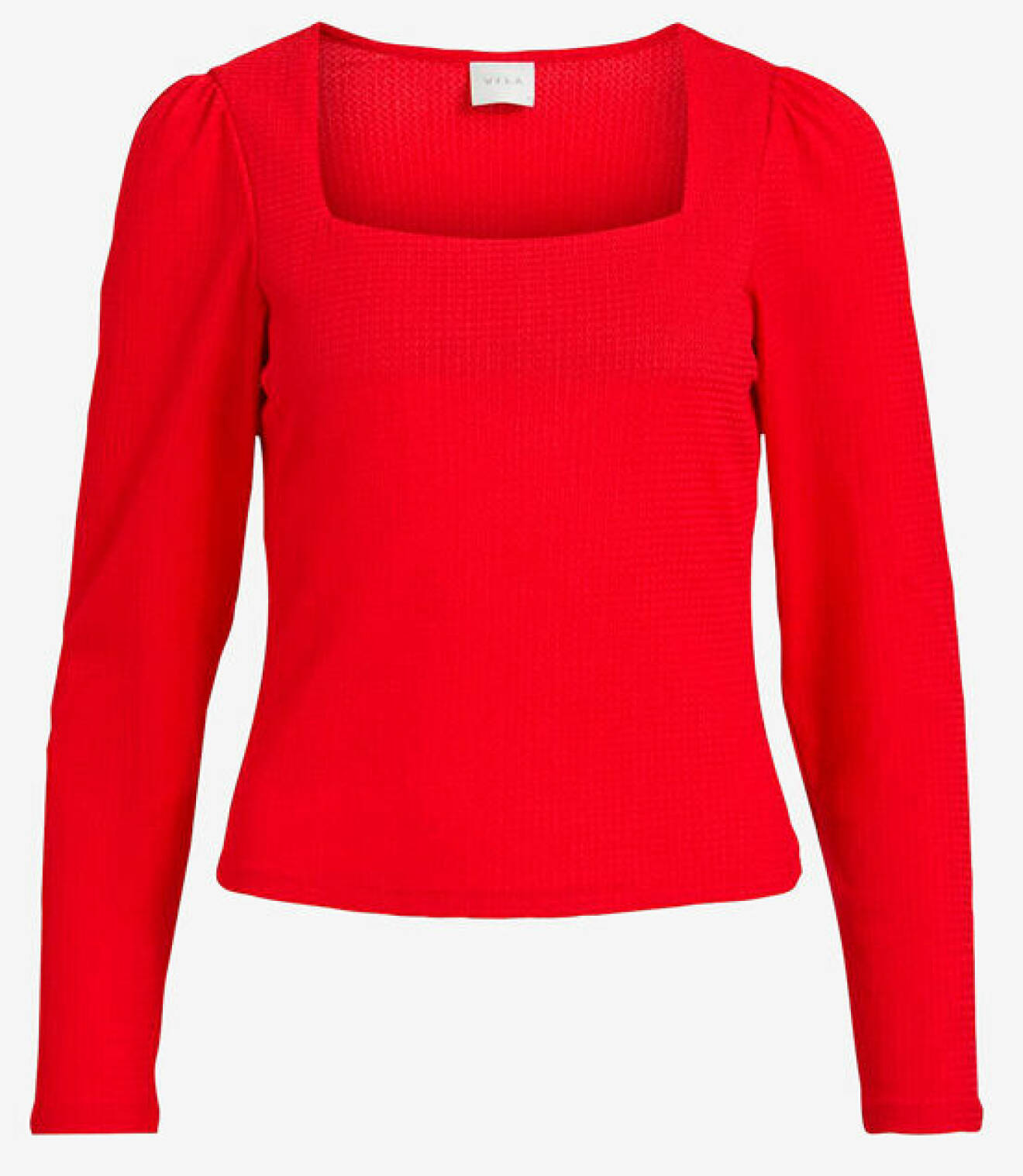 Trendiga färger 2021: röd tröja