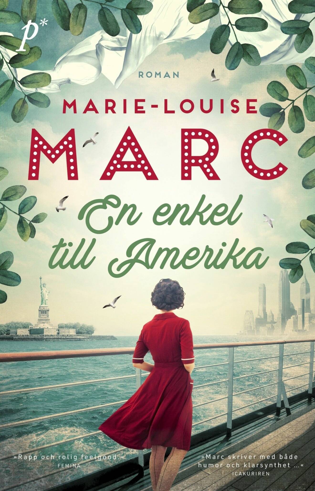 Bokomslag En enkel till Amerika av Marie-Louise Marc