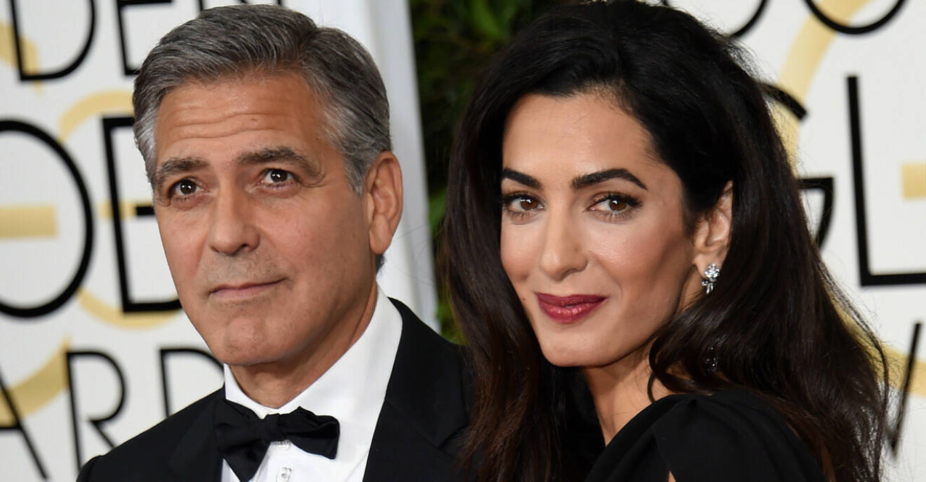 George och Amal Clooney