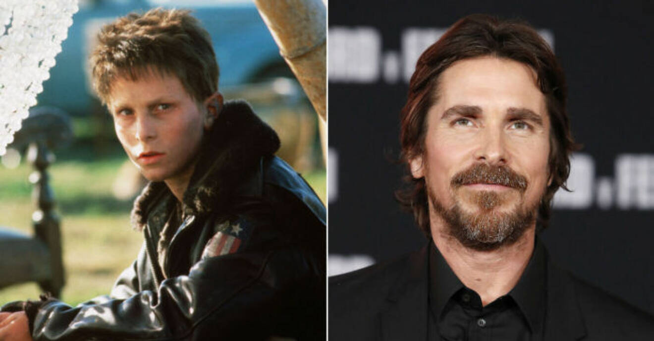 Christian Bale i Empire of the sun som 11-åring. 