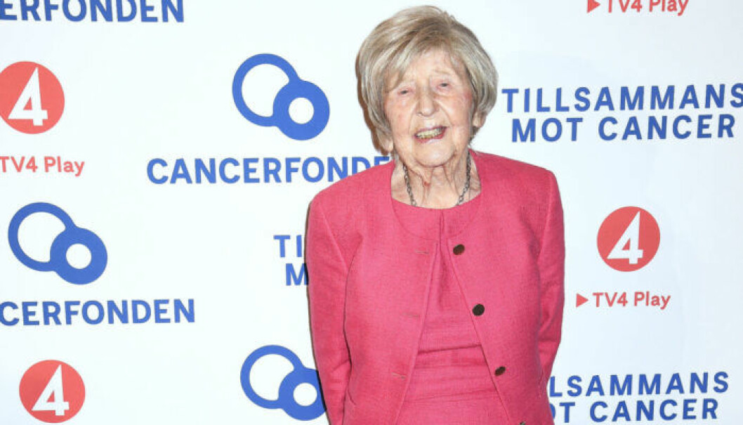 I januari 2020 gick Dagny Carlsson på galan Tillsammans mot cancer i Stockholm. Foto: Karin Törnblom/TT I januari 2020 gick Dagny Carlsson på galan Tillsammans mot cancer i Stockholm.