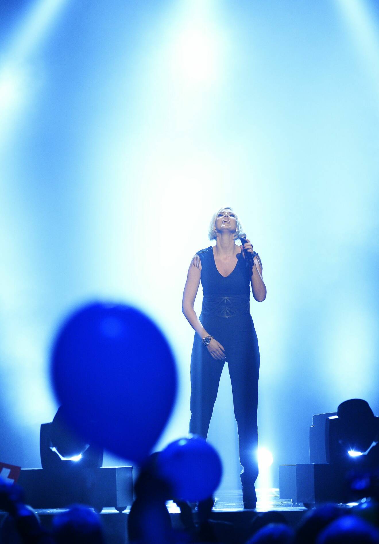 Sanna Nielsen vinner Melodifestivalen 2014.