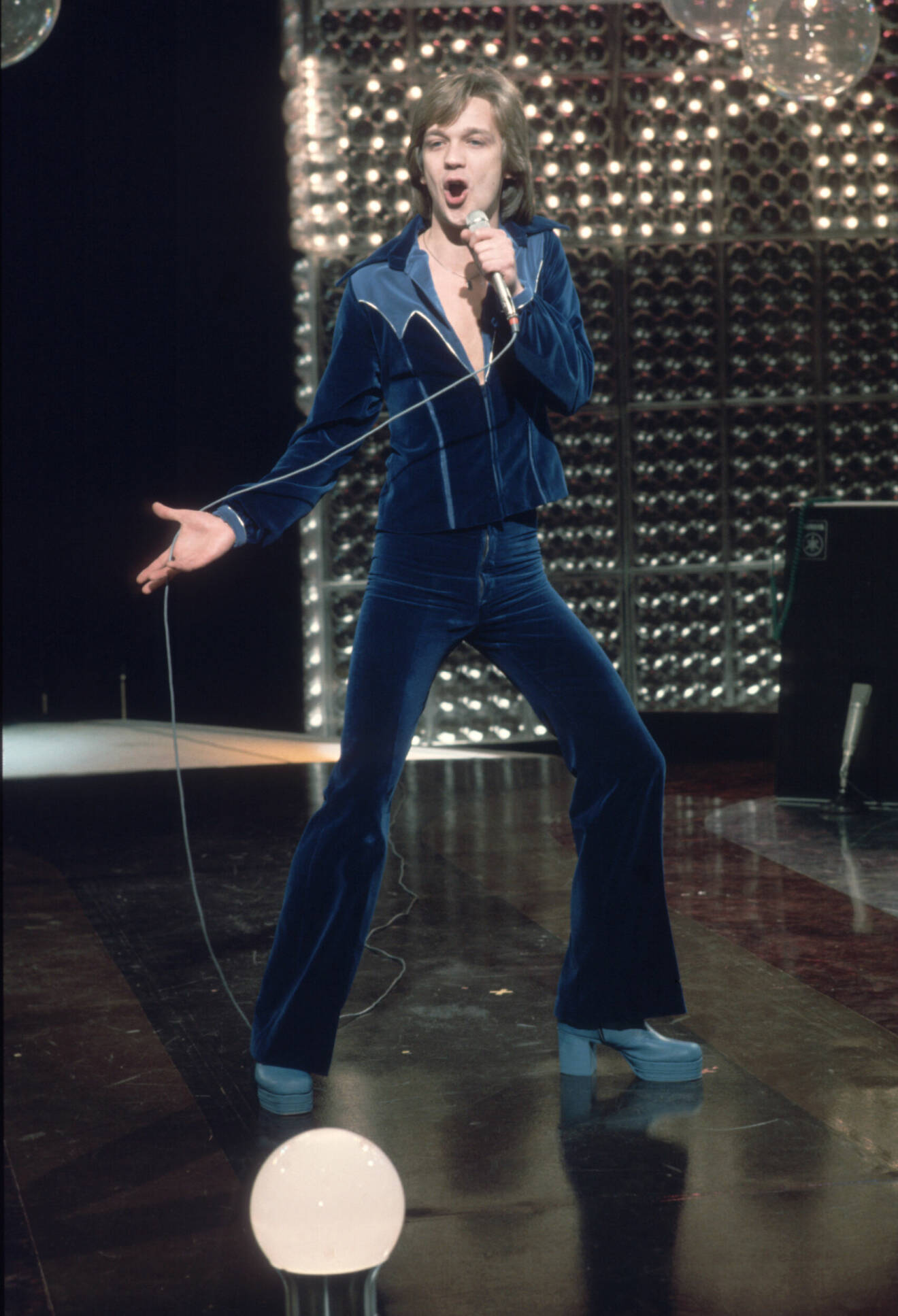Björn Skifs med låten Michelangelo i Melodifestivalen 1975