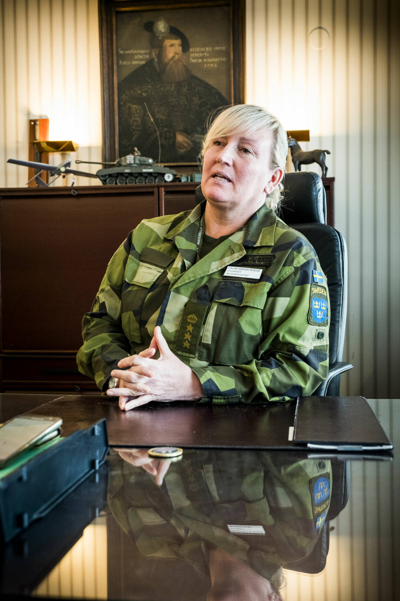 Laura Swaan Wrede, tidigare chef för regementet Livgardet, blev Sveriges första kvinnliga ställföreträdande arméchef.