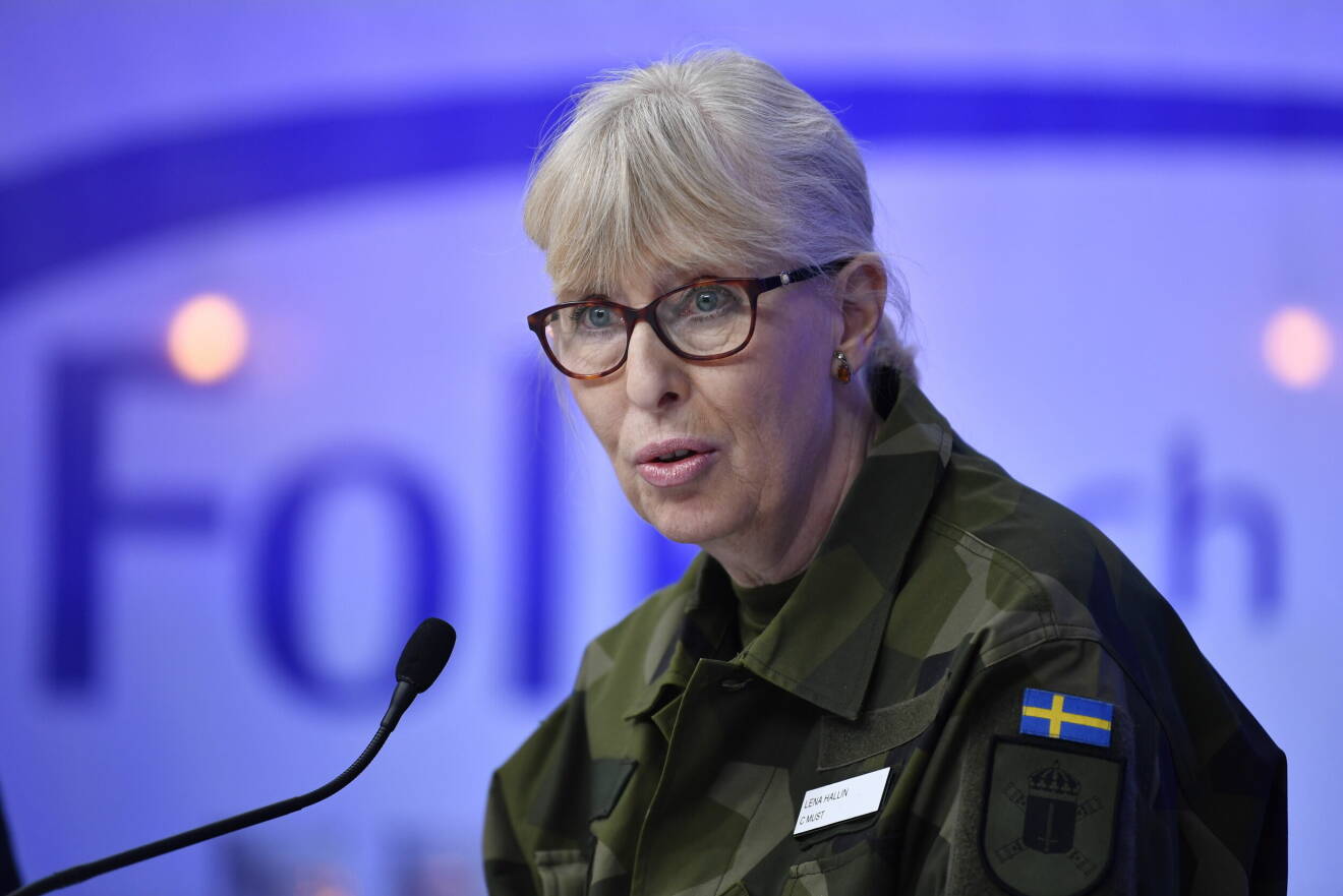 Lena Hallin är chef för Militära underrättelse- och säkerhetstjänsten, MUST.