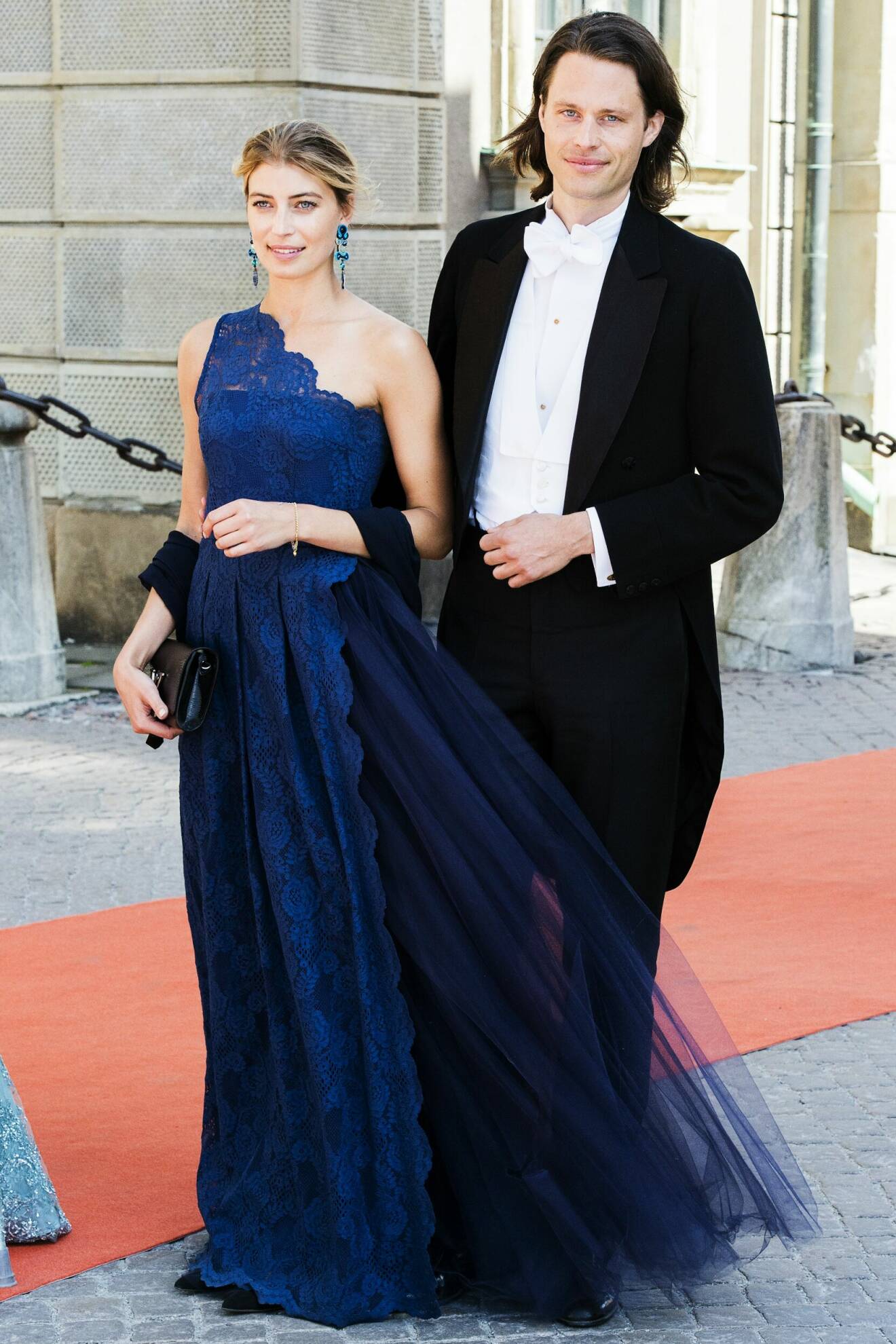 bröllopsgäster Cecilia och Fredrik von der Esch