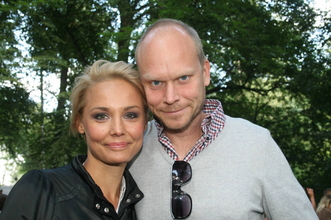 Carina Berg och Kristian Luuk 2007.