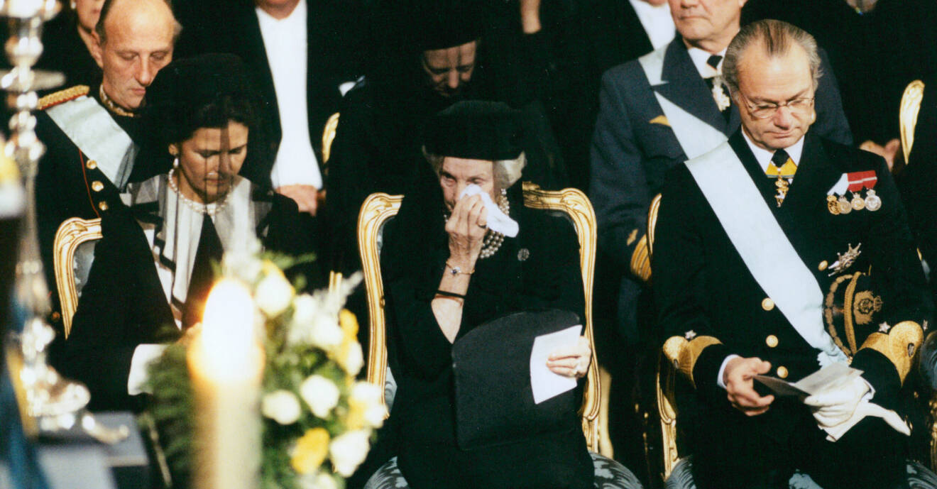 Prins Bertil begravning 1997