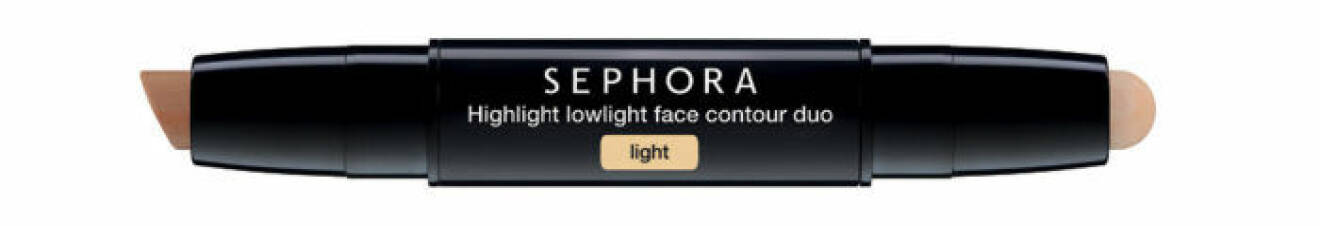 Highlightern Profusion Highlight Lowlight Face Contour Duo från Sephora lyfter fram ansiktets fina former.  Ca 150 kr. 