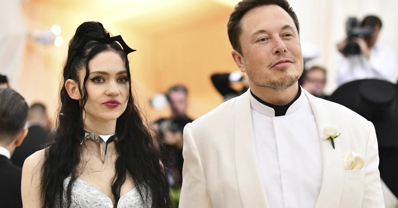 Grimes och Elon Musk blev ett par 2018.