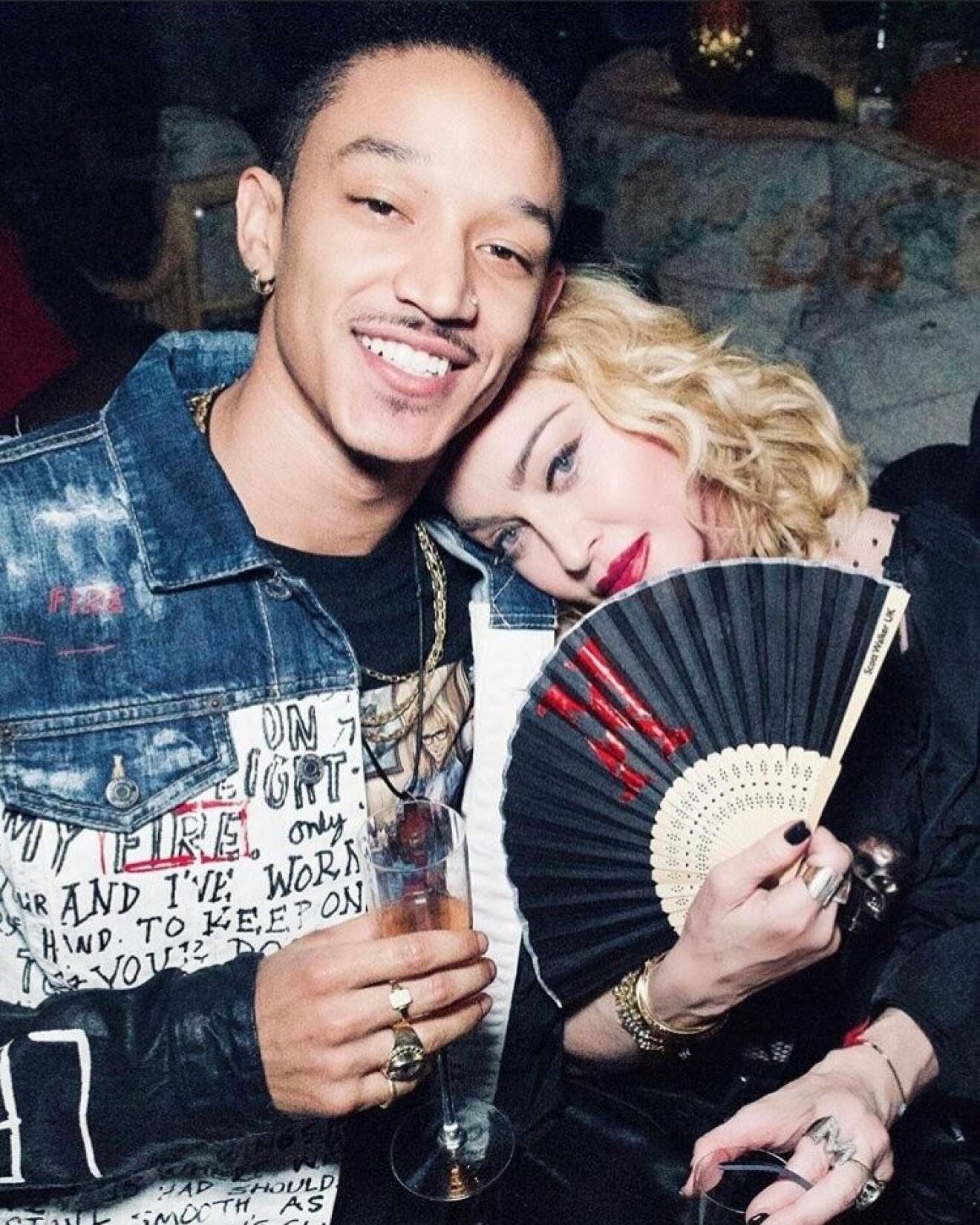 Madonna och Ahlamalik Williams