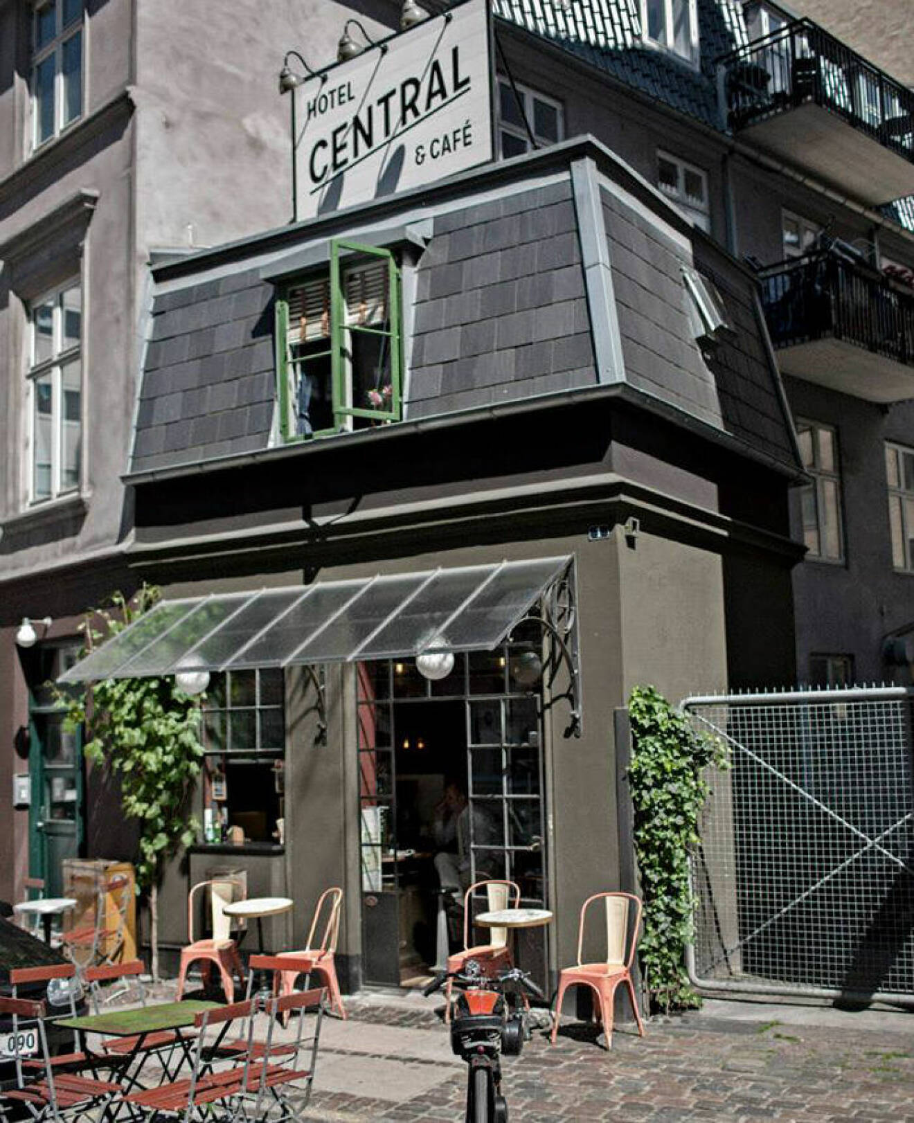 Hotel Central & Café – ett unikt, pyttelitet hotell i Köpenhamn
