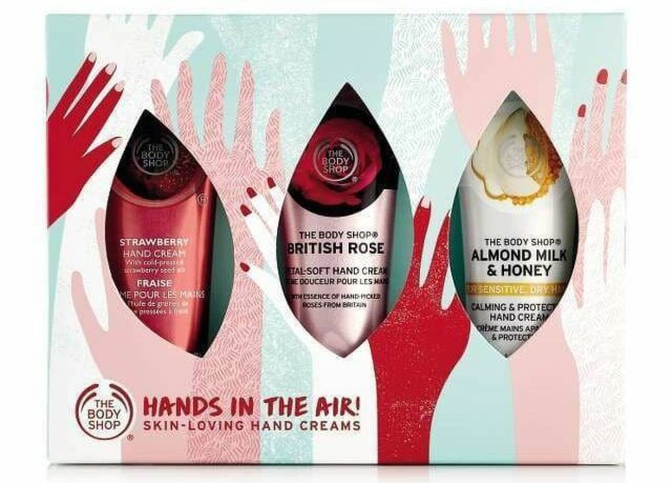 En bild på produkten Hand Cream Trio som går att köpa på Body Shop.