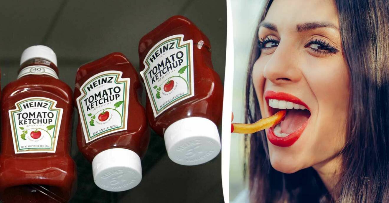 ketchup heinz flaska