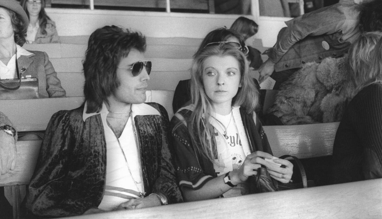 Freddie Mercury och Mary Austin