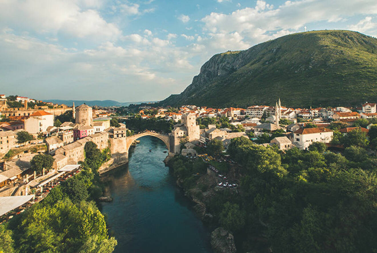 Mostar i Bosnien