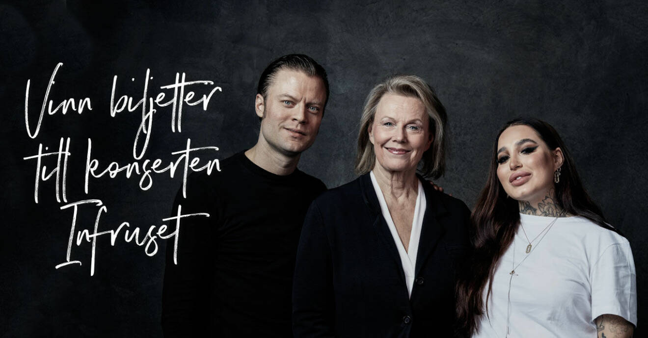 Vinn biljetter till Infruset på Malmö Live med Björn Dixgård från Mando Diao, Arja Saijonmaa och Shirin El-Hage.