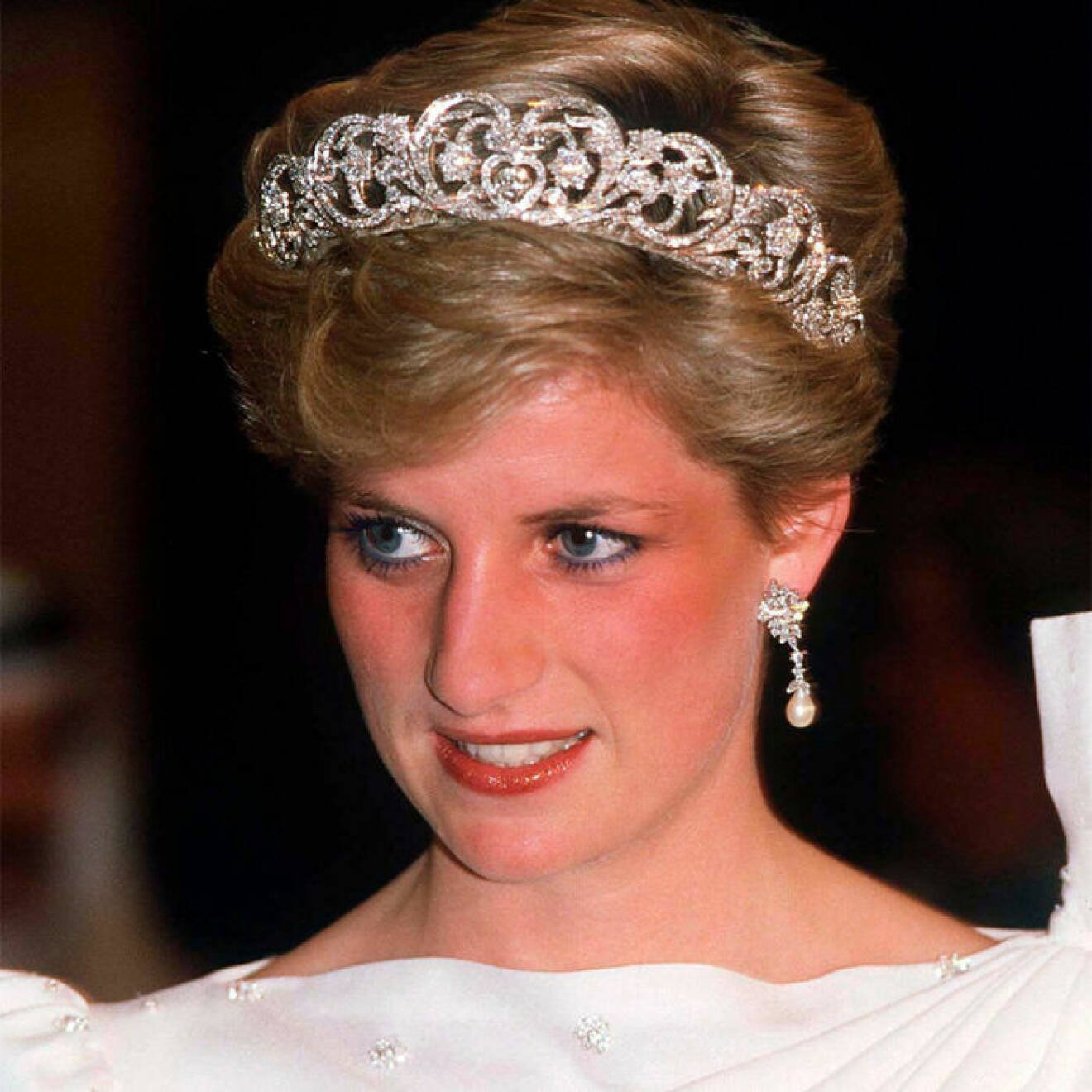 Prinsessan Diana hade ofta blå eyeliner