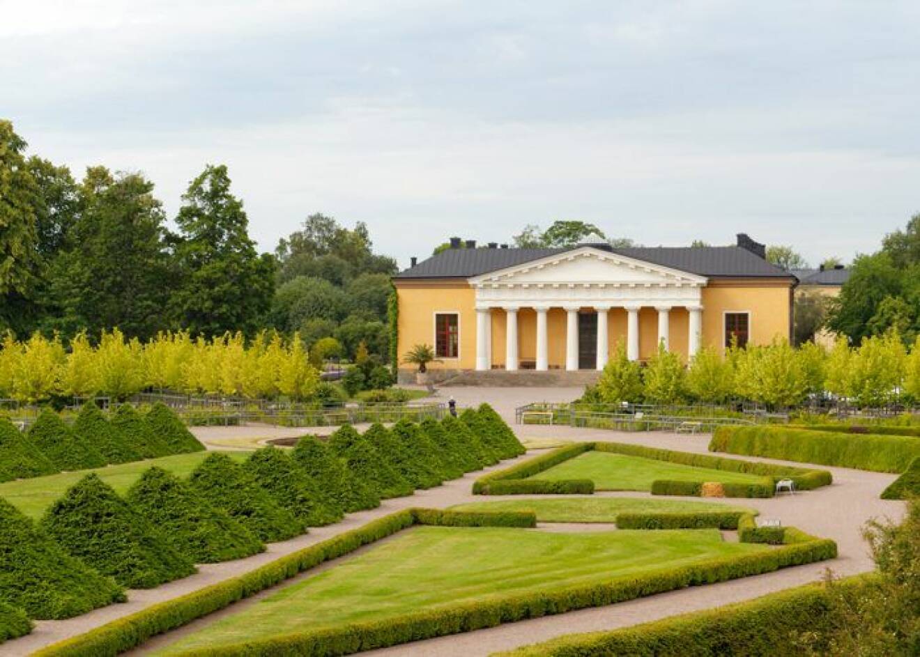 Botaniska trädgården Uppsala.