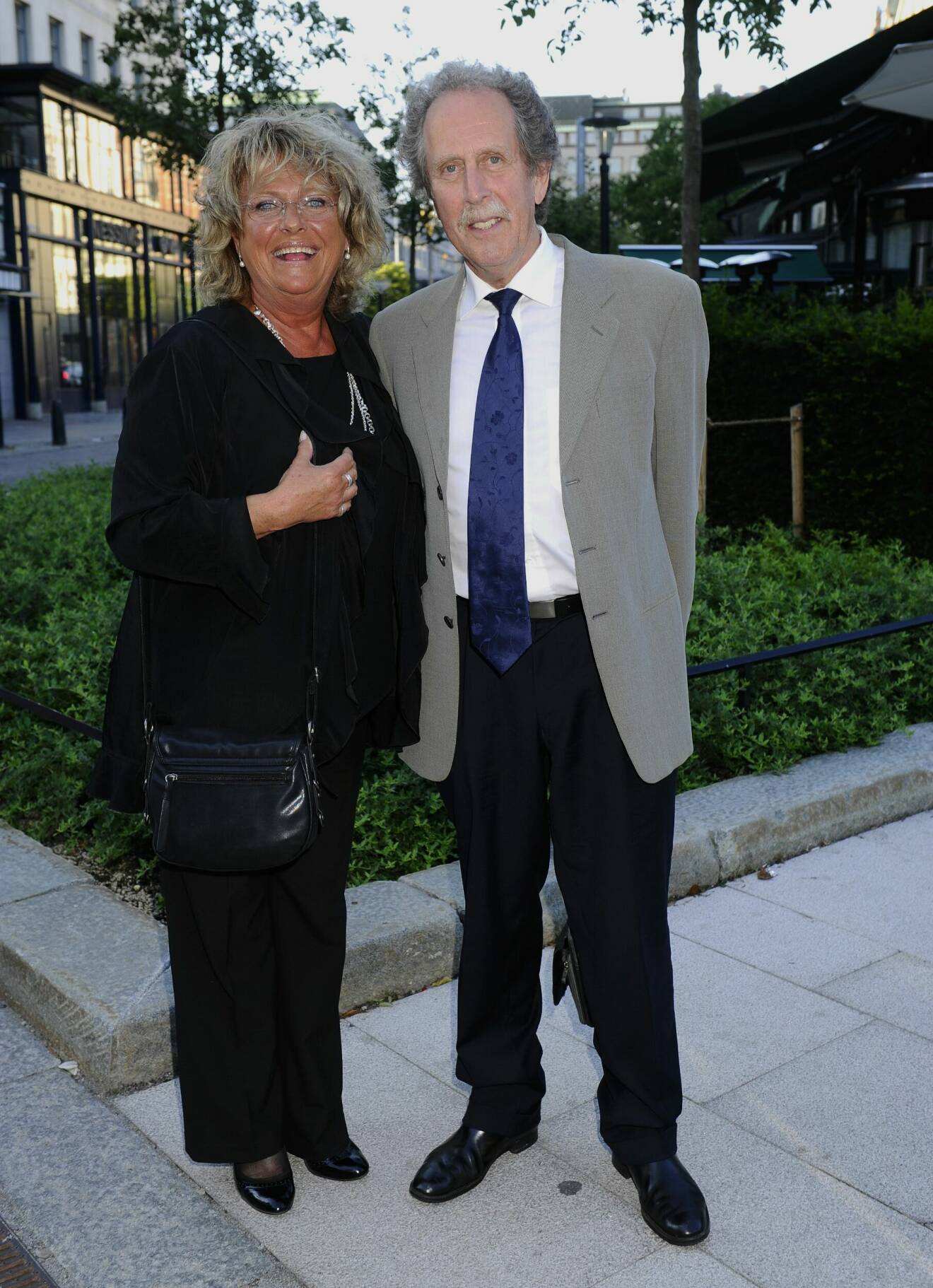 Ewa Roos och maken Kenneth Sevenheim år 2012.