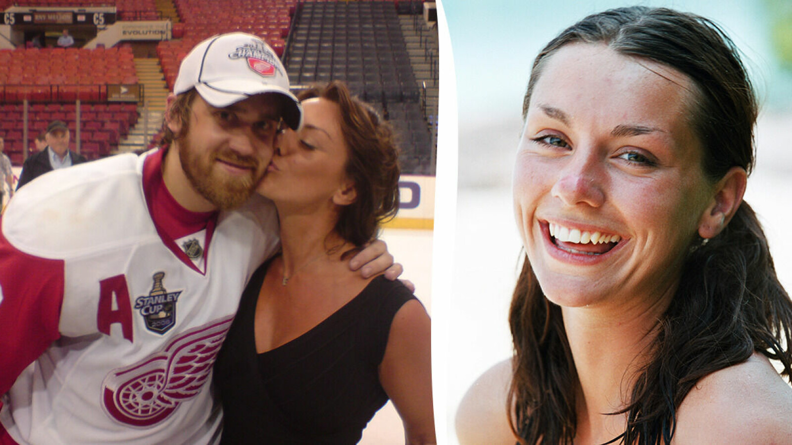 NHL WAGs — Henrik Zetterberg and his wife Emma
