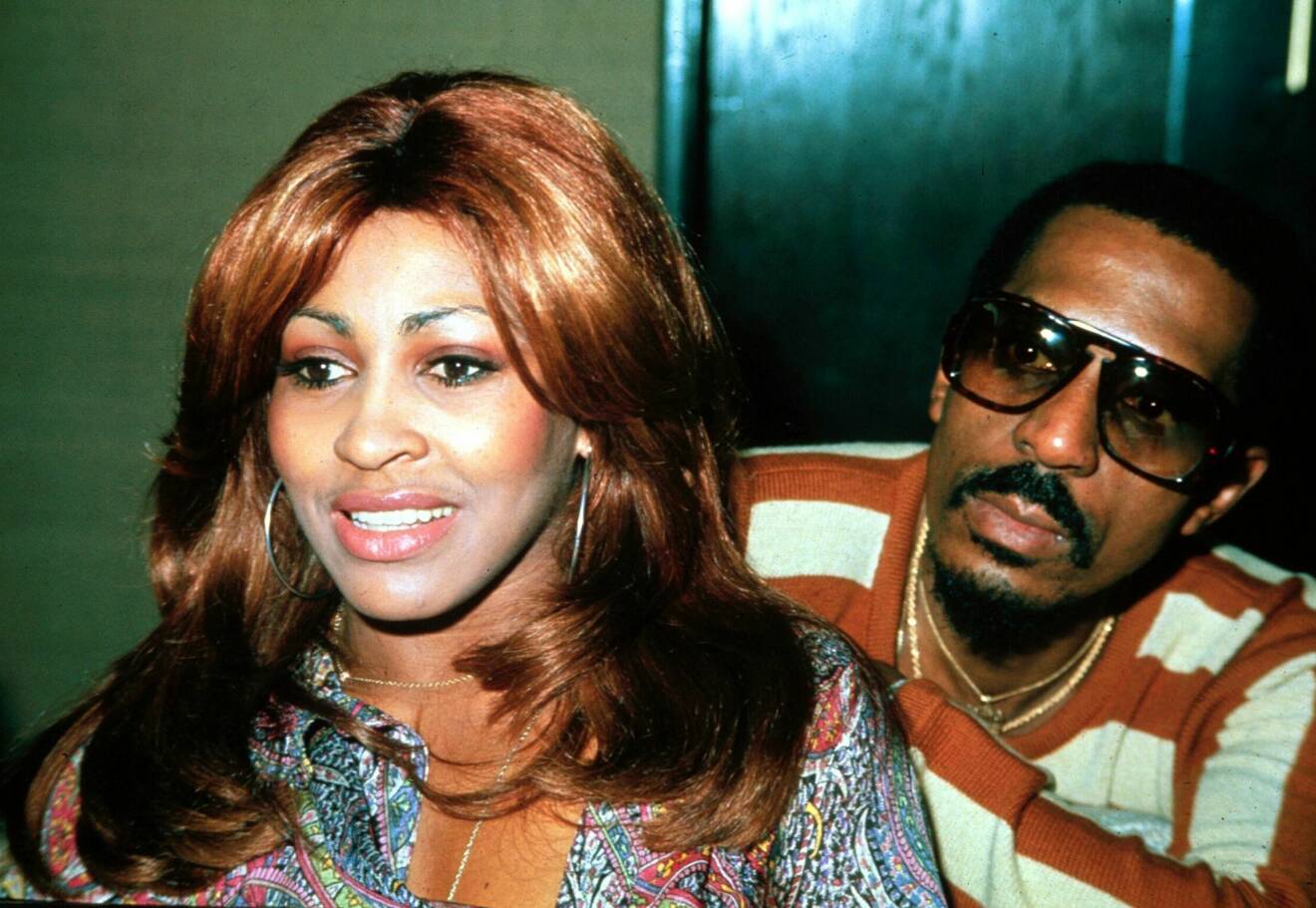 Tina och Ike Turner år 1975