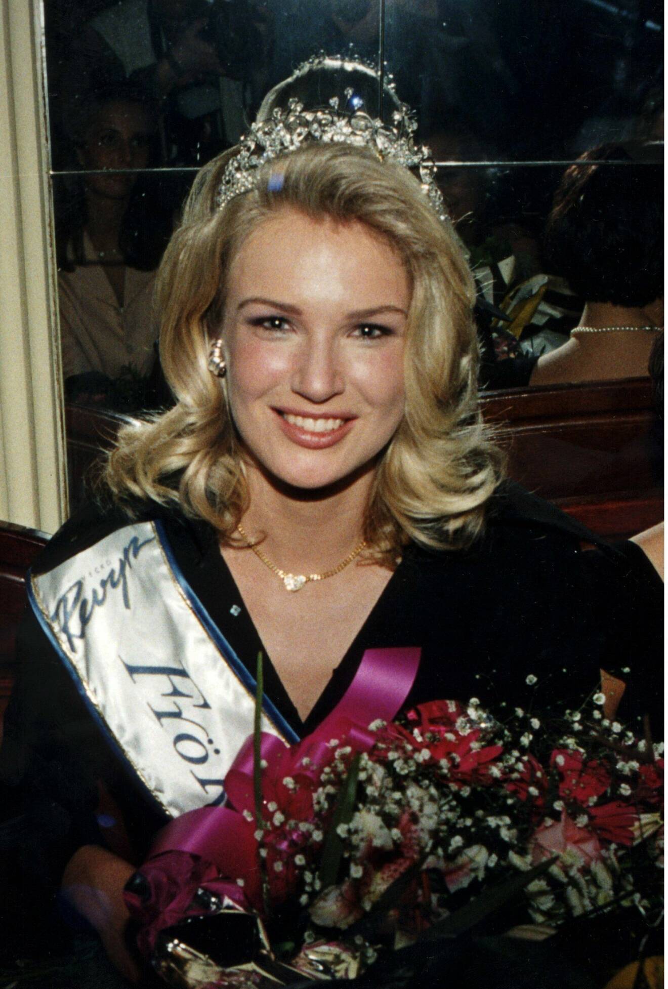 Annika Duckmark efter vinsten år 1996.
