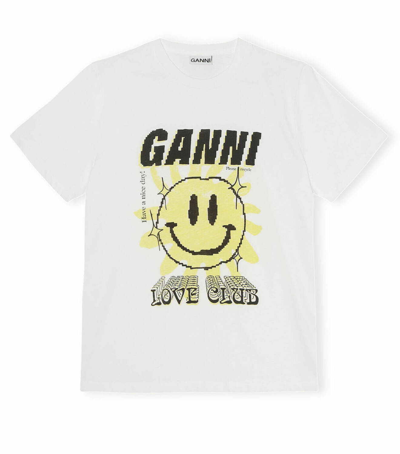 Ganni t-shirt tryck