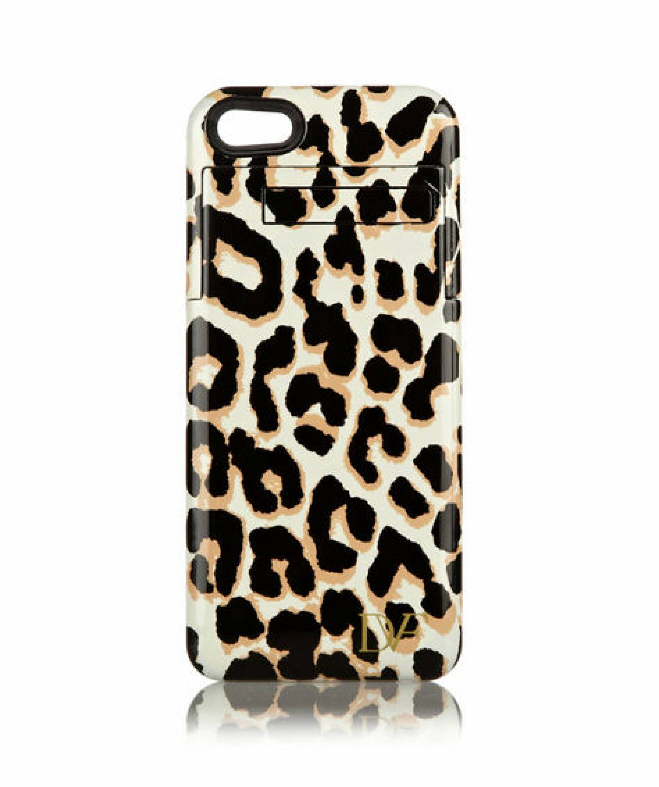 Leopardmönstrat skals om passar Iphone 5, ca 800 kr, Diane von Furstenberg/net-a-porter.com