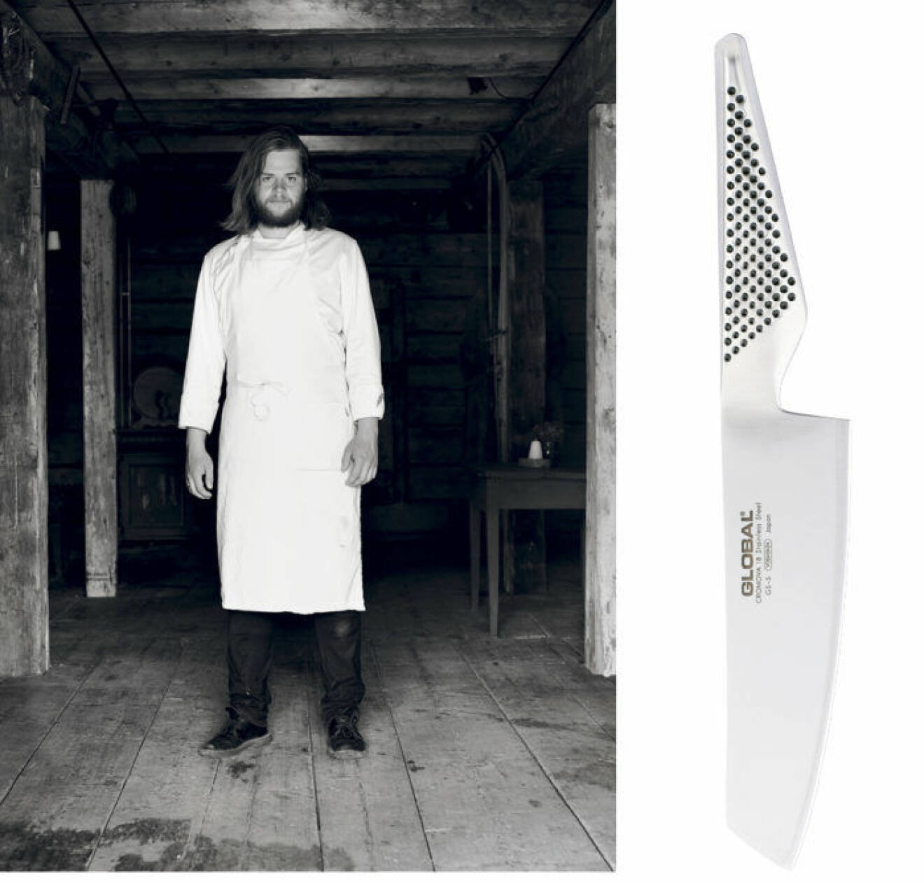 Magnus Nilsson  – En riktigt vass kniv. Foto Erik Olsson