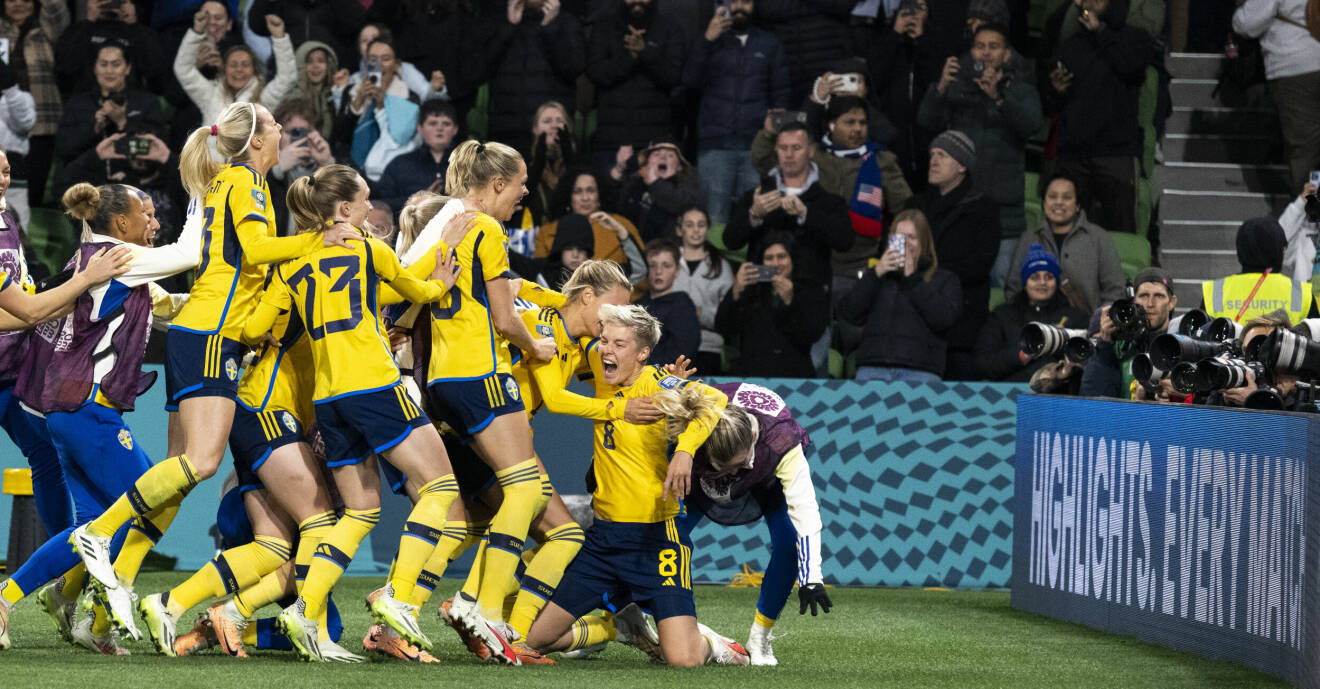 Svenska damlandslaget i fotboll i fotbolls-VM 2023.